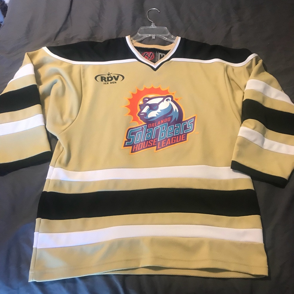 Orlando Solar Bears ECHL Hockey Jersey Size Large